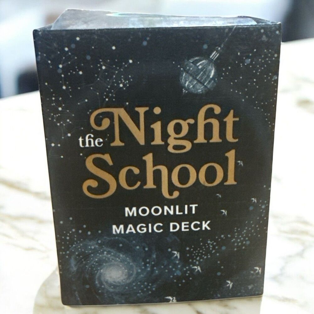 The Night School Moonlit Magic Deck Maia Toll 1st Edition 2022 Oracle Cards